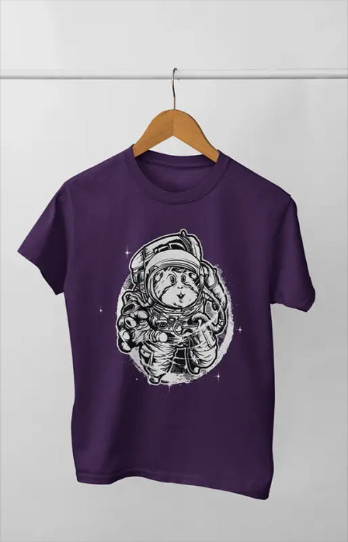 Boy Round Neck Half Sleeve Yguineapig - 24-35M / Purple